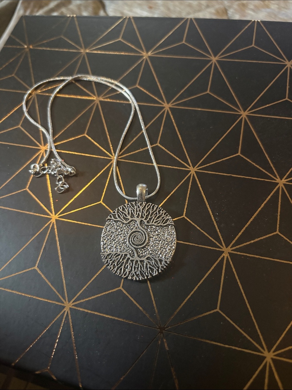 Silver Tree of Life Pendant Necklace - Women Jewelry